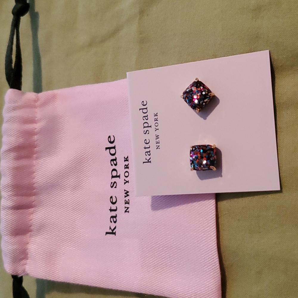 Kate Spade sparkly stud earrings